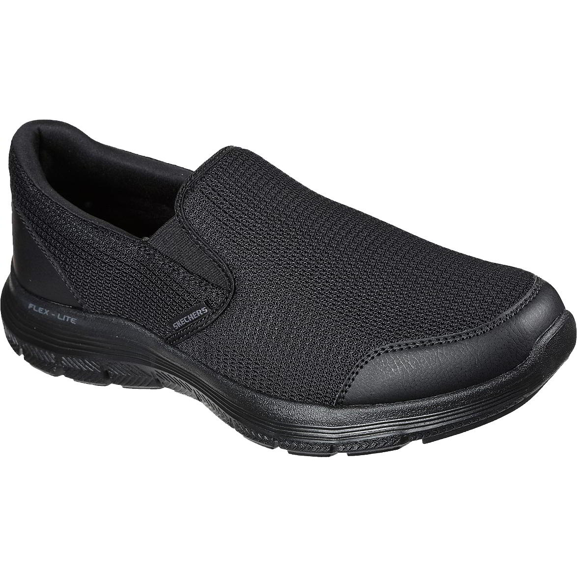 Skechers Mens Flex Advantage 4.0 Tuscan Shoes - Black