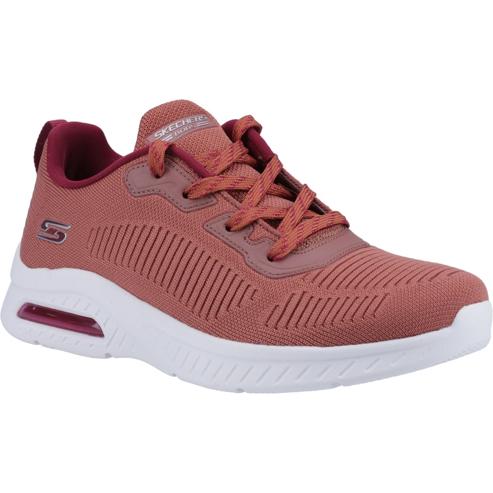 Skechers Women's Bobs Squad Air Sweet Encounter Trainers - Rust