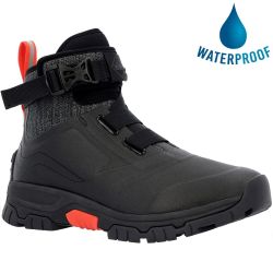 Muck Boots Mens Apex Pac Mid Waterproof Ankle Boots - Black