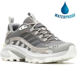 Merrell Womens Moab Speed 2 GTX Waterproof Walking Shoes - Charcoal