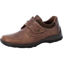 Rieker Mens 05358 Wide Fit Shoes - Brown Marron Cigar