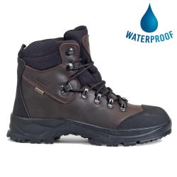 Aigle Mens Laforse 2 MTD Waterproof Boots - Dark Brown