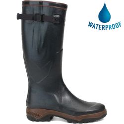 Aigle Parcours 2 Vario Adjustable Men's Women's Wellies Rain Boots - Bronze