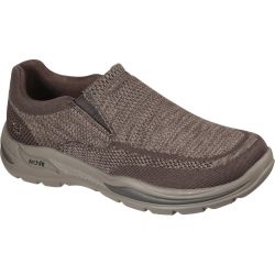 Skechers Mens Arch Fit Motley Vaseo Shoes - Brown