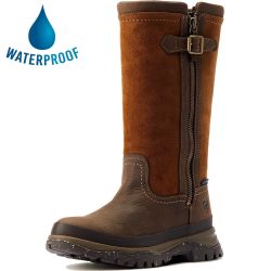 Ariat Womens Moresby Zip Tall Waterproof Boots - Java