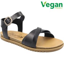 Blowfish Women's Monti B Vegan Sandals - Black Dyecut
