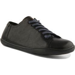 Camper Men's Peu Cami 17665 Leather Shoes - Black 217