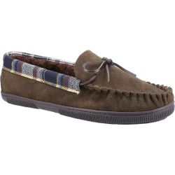 Cotswold Mens Tresham Slippers - Brown