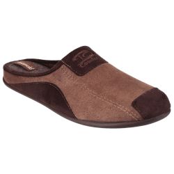 Cotswold Mens Westwell Slippers - Brown