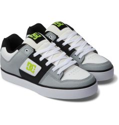 DC Men's Pure Trainers - White Lime