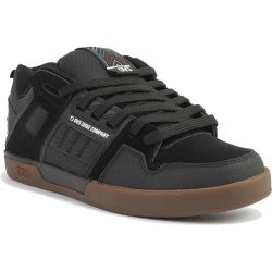 DVS Mens Comanche 2.0+ Skate Shoes - Black Gum Nubuck