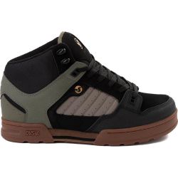 DVS Mens Militia Boot Water Resistant Skate Shoes - Black Olive Brindle