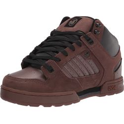 DVS Mens Militia Boot Water Resistant Shoes - Brown Black Camo