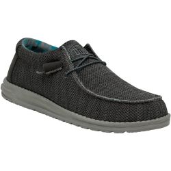 Hey Dude Men's Wally Sox Shoes - Charcoal