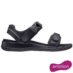 Joya Mens Capri III Adjustable Sandals - Black