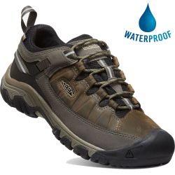 Keen Men's Targhee III Waterproof Shoes - Bungee Cord Black
