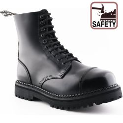 Grinders Men's Bulldog CS Steel Toe Cap Boots - Black