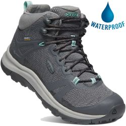 Keen Women's Terradora II Mid WP Waterproof Boots - Magnet Ocean Wave