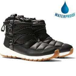 The North Face Womens Thermoball Lace Waterproof Boots - TNF Black Gardenia White