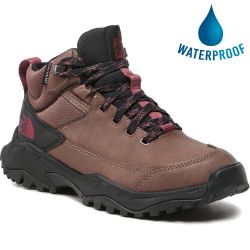 The North Face Womens Storm Strike III Waterproof Boots - Deep Taupe TNF Black