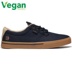 Etnies Mens Jameson 2 Eco Vegan Shoes - Navy Gum Gold