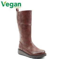 Heavenly Feet Womens Robyn 3 Vegan Boots - Chocolate