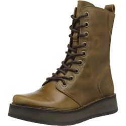 Fly London Womens Rami Ankle Boots - Camel