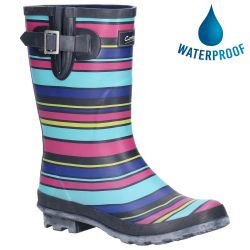 Cotswold Womens Paxford Wellington Boots - Stripe Multicoloured