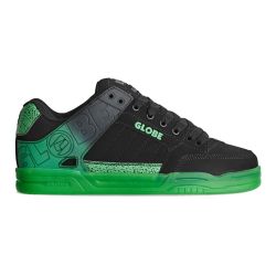 Globe Men's Tilt Skate Shoes - Black Green Stipple
