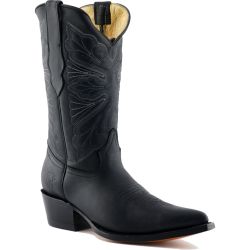 Grinders Women's Dallas Western Cowboy Boots - Black