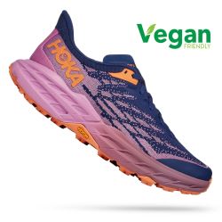 Hoka Women's Speedgoat 5 Running Shoes - Bellweather Blue Cyclamen
