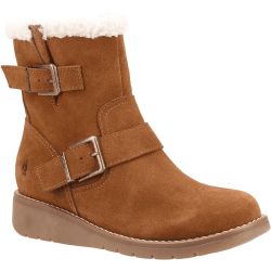 Hush Puppies Womens Lexie Water Resistant Boots - Tan