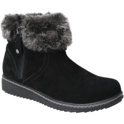Hush Puppies Womens Penny Warm Lined Ankle Boot - Black