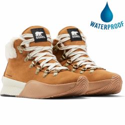Sorel Womnes Out N About III Conquest Waterproof Boot - Camel Brown Black