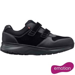 Joya Mens Dynamo Velcro Shoes - Black