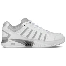 K-Swiss Womens Receiver IV Tennis Shoes Trainers - White High Rise
