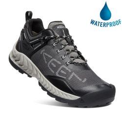 Keen Mens NXIS Evo WP Waterproof Shoes - Magnet Vapor