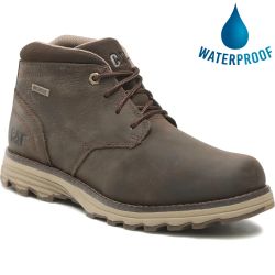 Caterpillar Men's Elude Waterproof Ankle Boots - Dark Brown