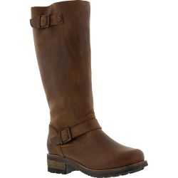 Oak & Hyde Womens Bridge Tall Leather Boots - Cesar Cognac