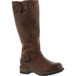 Oak & Hyde Womens Bridge Tall Leather Boots - Cesar Brown