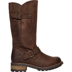 Oak & Hyde Womens Crest Leather Boots - Brown