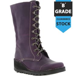 Oxygen Womens Tamar Boots - Dark Purple