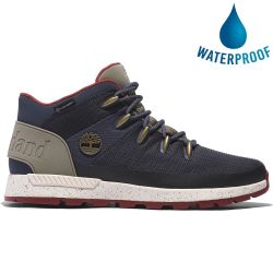 Timberland Men's Sprint Trekker Mid Waterproof Ankle Boots - Dark Blue - A6ANR