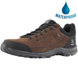 Haglofs Mens Krusa GT Waterproof GTX Walking Shoes - Barque True Black