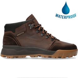 Mephisto Mens Wayne Velours  GTX Waterproof Ankle Boots - Chestnut