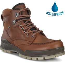 Ecco Mens Track 25 GTX Waterproof Boots - Bison Bison