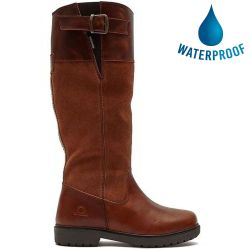 Chatham Women's Brooksby Waterproof Country Boot - Tan