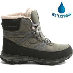 Sprayway Womens Eureka Mid Waterproof Winter Walking Boots - Olive