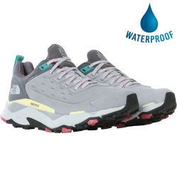 North Face Women's Vectiv Exploris Futurelight Waterproof Walking Shoes - Meld Grey Vanadis