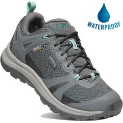 Keen Womens Terradora II WP Waterproof Shoes - Steel Grey Ocean Wave